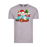 Vintage Zinc joy christmas with snowman bbs Vintage Tee - BundleAndBundleShop
