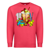 Cardinal Softball Frappe Coffee Premium Sweatshirt - FaDigitalArtStudio