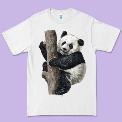 Giant Panda Premium Tee Designed By Lillyallendesigns