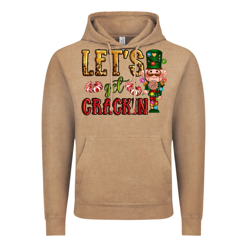 Let's Get Crackin Christmas Vintage Hoodie by NancyCooperArtShop | Teevron