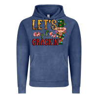 Vintage Denim Let's get crackin Christmas Vintage Hoodie - NancyCooperArtShop