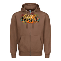 Chestnut blessed Zipper Hoodie - CowGirlArtShop