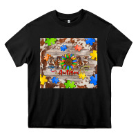 Black autism mom Heavy Core Tee - BarkalooDesign