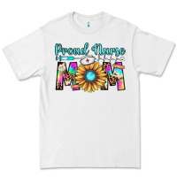 White proud nurse mom Premium Tee - JahusDesignShop