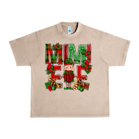 French Oak Mimi Elf with Knitting Christmas Urban Heavy Tee - BundleAndBundleShop