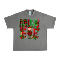 Tornado Mimi Elf with Knitting Christmas Urban Heavy Tee - BundleAndBundleShop