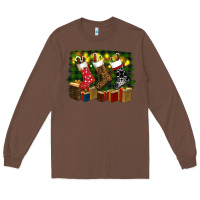 Chestnut Christmas Long Sleeve Tee - RanaPortraitStore