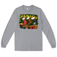Heather Grey Christmas Long Sleeve Tee - RanaPortraitStore