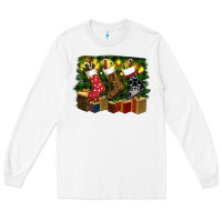 White Christmas Long Sleeve Tee - RanaPortraitStore