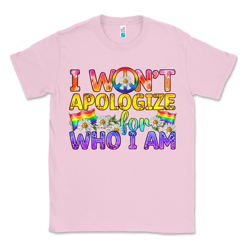 Lgbtq I Won't Apologize For Who I Am Classic Tee by BundleAndBundleShop | Teevron