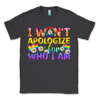 Smoke LGBTQ I Won't Apologize For Who I Am Classic Tee - BundleAndBundleShop