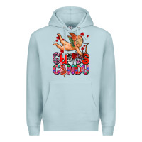 Blue Mist cupids candy olivia Premium Hoodie - OliviaCreatesArt