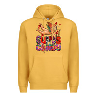 Mustard cupids candy olivia Premium Hoodie - OliviaCreatesArt