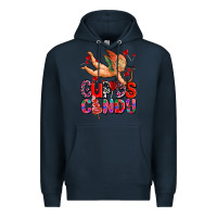 Navy cupids candy olivia Premium Hoodie - OliviaCreatesArt