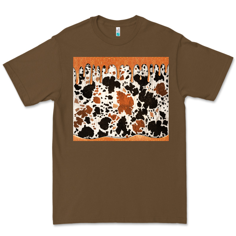 Cowhide Dripping Glitter Tumbler Premium Tee by Jasminsmagicworld | Teevron