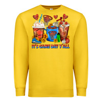 Lemon It's Game Day Y'all Basketball Coffee Cups Premium Sweatshirt - FaDigitalArtStudio
