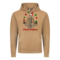 Vintage Camel Merry Christmas skeleton Vintage Hoodie - NancyCooperArtShop
