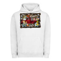 Pigment Lunar Rock Happy Easter Urban Hoodie - CowhideDigitalArt