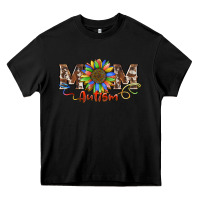 Black autism mom Heavy Core Tee - BarkalooDesign