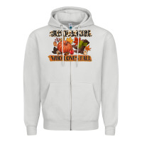 Dove Grey just a girl who loves fall Zipper Hoodie - CowGirlArtShop