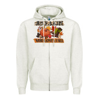 Oatmeal Heather just a girl who loves fall Zipper Hoodie - CowGirlArtShop