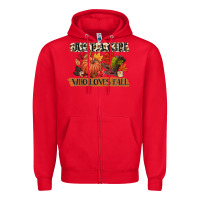 Red just a girl who loves fall Zipper Hoodie - CowGirlArtShop