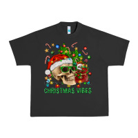 Pigment Black Christmas Vibes Urban Heavy Tee - BundleAndBundleShop