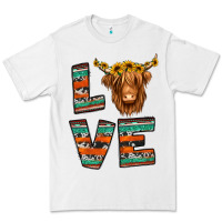 White love highland cow Premium Tee - Jasminsmagicworld
