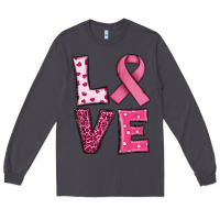 Smoke Western Breast Cancer Love Long Sleeve Tee - RanaPortraitStore