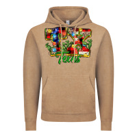 Vintage Coffee Christmas Texas Vintage Hoodie - MaliasSmallBusiness