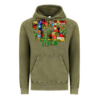 Vintage Olive Christmas Texas Vintage Hoodie - MaliasSmallBusiness