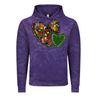 Cloud Purple christmas heart Vintage Hoodie - RanaPortraitStore