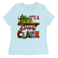 Baby Blue it's a beaut clark christmas vacation car Ladies Tee - Jasminsmagicworld