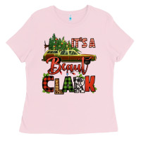 Bubblegum Pink it's a beaut clark christmas vacation car Ladies Tee - Jasminsmagicworld