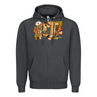 Smoke fall rt Zipper Hoodie - CowGirlArtShop