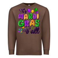 Chestnut It's Mardi Gras y'all Premium Sweatshirt - FaDigitalArtStudio