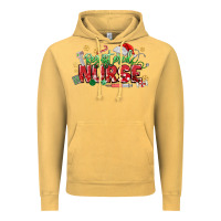 Vintage Mustard Registered Nurse Christmas Vintage Hoodie - MaliasSmallBusiness