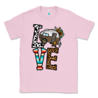 Bubblegum Pink love caravan Classic Tee - CowhideDigitalArt