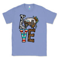 Colony Blue love caravan Classic Tee - CowhideDigitalArt