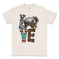 Natural love caravan Classic Tee - CowhideDigitalArt