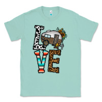 Seafoam love caravan Classic Tee - CowhideDigitalArt