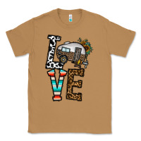 Toasted Coconut love caravan Classic Tee - CowhideDigitalArt