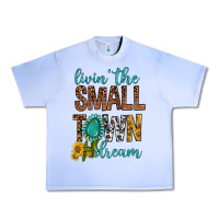 Grape Ice Living The Small Town Dream Urban Heavy Tee - BundleAndBundleShop