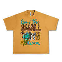 Peanut Butter Living The Small Town Dream Urban Heavy Tee - BundleAndBundleShop