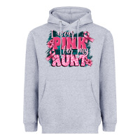 Heather Grey i wear pink for my aunt Heavyweight Hoodie - FaDigitalArtStudio