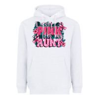White i wear pink for my aunt Heavyweight Hoodie - FaDigitalArtStudio