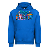 Cobalt happy easter coffee Urban Hoodie - CowhideDigitalArt