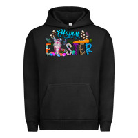 Pigment Black happy easter coffee Urban Hoodie - CowhideDigitalArt