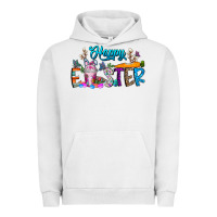 Pigment Lunar Rock happy easter coffee Urban Hoodie - CowhideDigitalArt