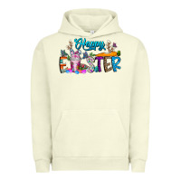 Pigment Pistachio happy easter coffee Urban Hoodie - CowhideDigitalArt